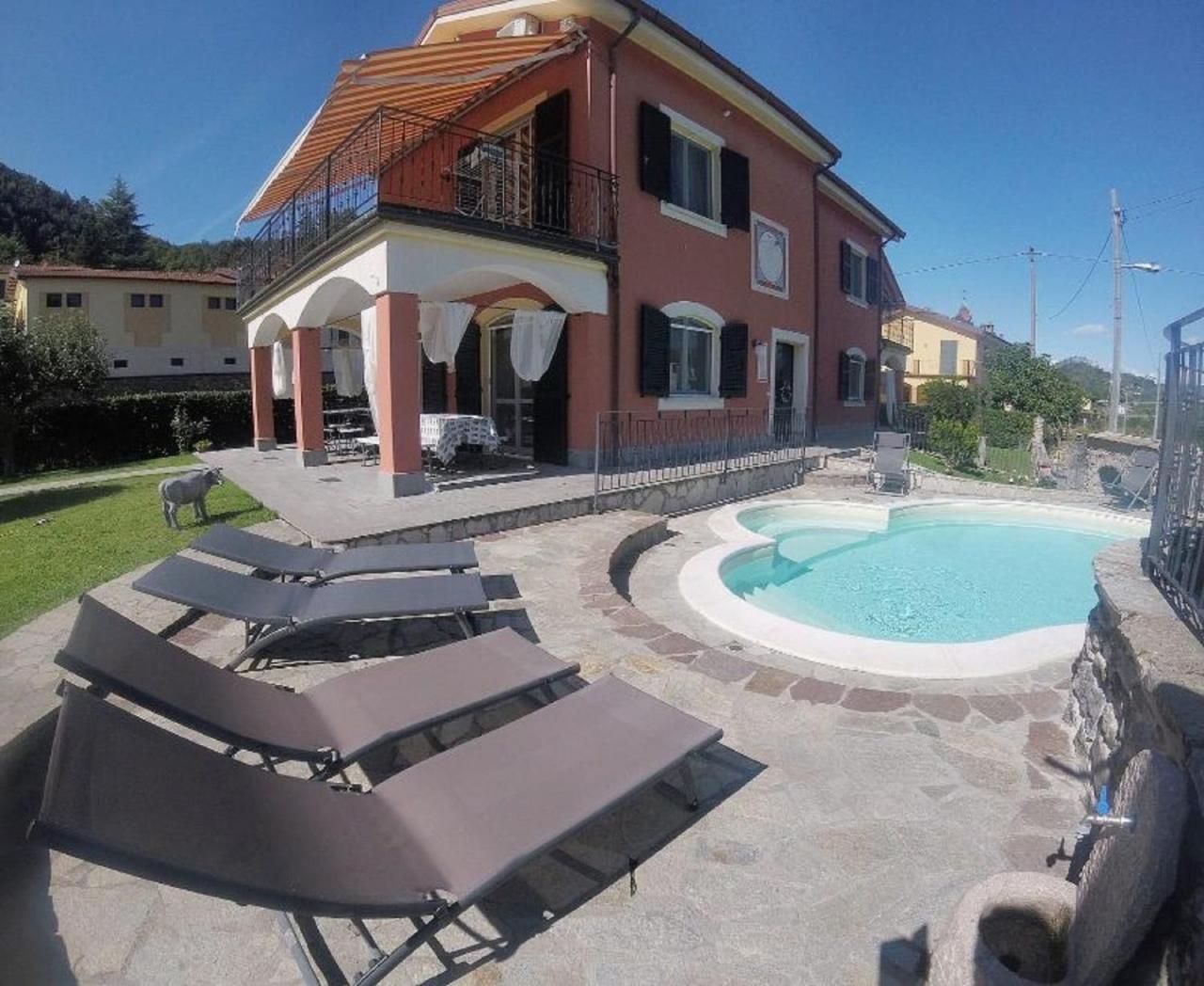Villa Paola - Cinque Terre Unica! Pool E Ac! Pignone Eksteriør billede